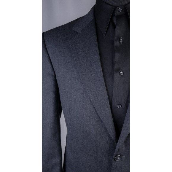 Jos. A. Bank Mens Blazer Solid Wool/Cashmere 2 Button Suit Jacket Sport Coat 43R - Picture 5 of 13